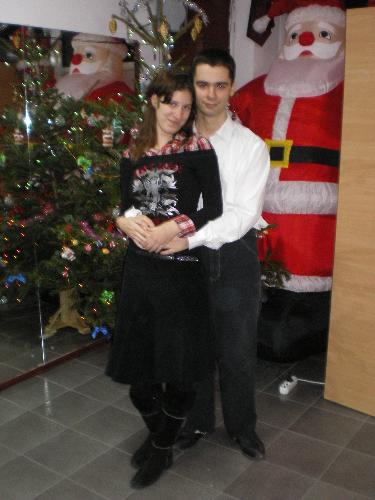 Our first Christmas together - 2007, a happy christmas for me.