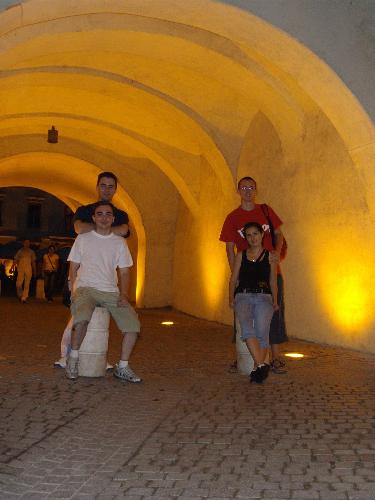 Me and friends at Sibiu - Me and friends at Sibiu in 2007 when Sibiu was the cultural capital of Europe.