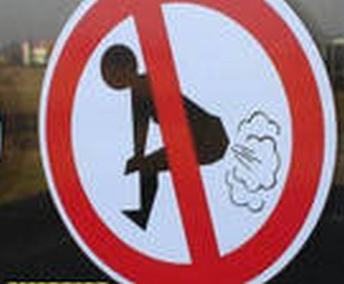 Farting - A sign for no farting...