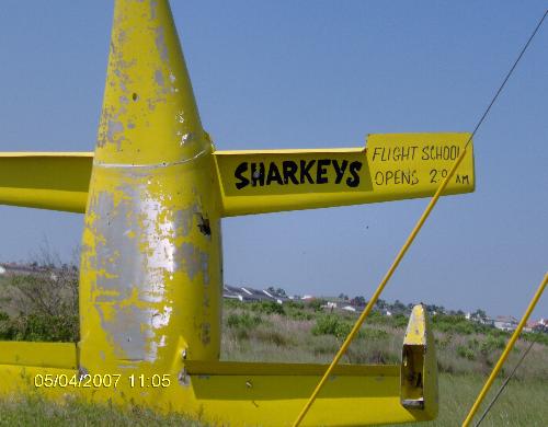 Flight School - Flight School opens 2am
A sign found along the coast of Texas Flight School - Flight School opens 2am
A sign found along the coast of Texas