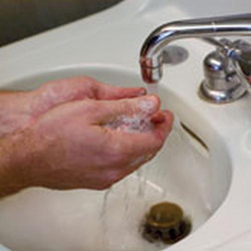 Obsessive Compulsive Disorder - This is a pic of a person obsessively washing their hands...