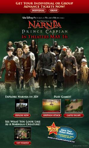 Poster Image of Prince Caspian - Chronicles Of Narnia: Prince Caspian