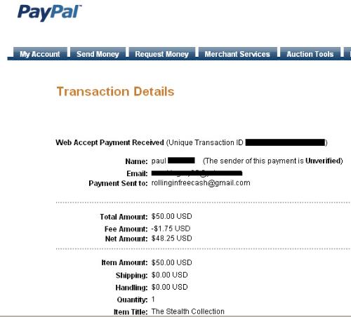 Stealth Money Maker Payment Proof 1 - Click the link in my profile to receive the 'FREE REPORT' plus find out how you can get $50 payment like this one in your PayPal over and over again!