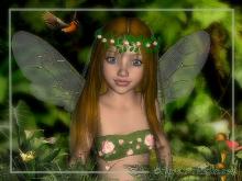 cute lil'-fairy - This is just a picture of a cute lil'-fairy