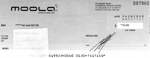 Payment Proof - Moola