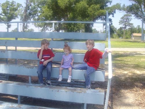 my three kids - taken at the national museum