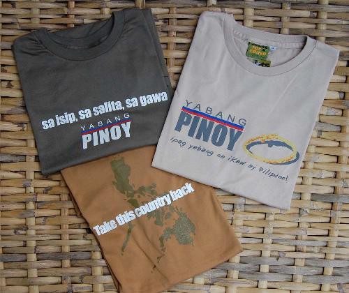 Yabang Pinoy shirts - got this pic from: http://princessdyanie.blogspot.com/2007_10_01_archive.html