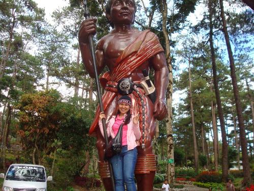 me & my buddy! :) - This photo was taken last April 18 in Baguio City. I love it! I want to be there again! :)