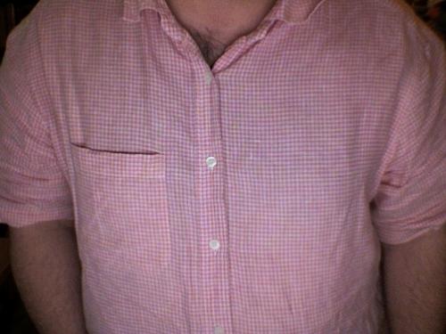 Pink shirt - Fish in a pink shirt.