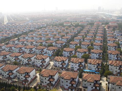 the richest town in China - I took this picture in HUA XI village, jiang yin city,jiang su province,CHINA. It is the richest village in China. The picture reflect the living conditions.