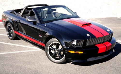 My Dream Car - This is my Dream Car!  2008 Black Ford Shelby Mustang, Black with dual pink stripes and roll bar.
