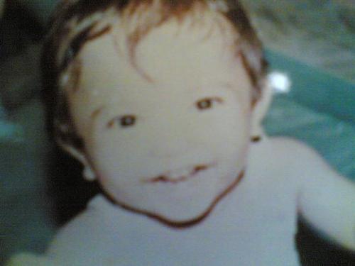 This is mini me. :0) - Believe it or not. I still remember the time when this photo was taken. I am a year and a half in this photo. I remember throwing my milk bottle outside the crib before this photo was taken. The funny thing about this is that I told my uncle who took this picture about what was happening before and after he took this photo. He was really surprised that I have a vivid memory of everything that was happening then. Whenever I have a huge problem, I looked at this baby picture and cry. How I wish I am still this small and innocent. How about you? Do you have vivid memories when you were less than 2 years old?