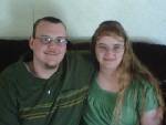 Chris and I on our wedding day!! - This is the love of my life!!!!