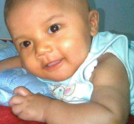 my baby - just smile..