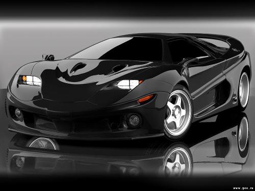 strong car - phoyo eny descriptive