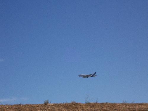 Airplanes - This is actually a picture I took while at a park across the street from where I live of an AirBus flying into San Francisco International Airport. Airplanes - This is actually a picture I took while at a park across the street from where I live of an AirBus flying into San Francisco International Airport.