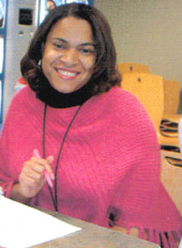 pink - me at work