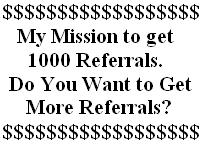 Get referrals for free - I want to get more referrals