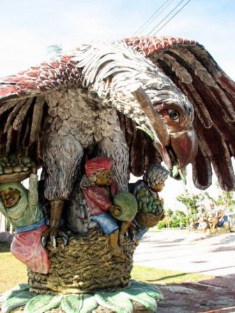 People's Park - an eagles protects Davaoenos