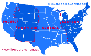 United States Map  - A map showing the United States.