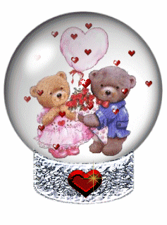 bear globe to cherish - Found this and it was so addorable I had to share it.