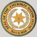 Cherokee Native Patch - Patch of the native american tribe of the Cherokee's.