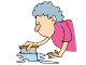 A Cleaning Woman - That I would hire,if I had the money.