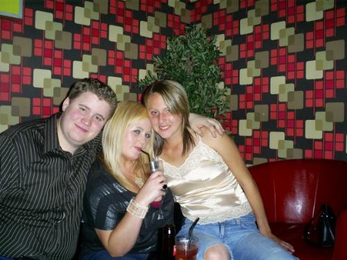 me - me and my good friends out drinking in newport