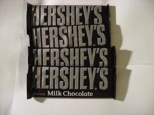 Hersheys - Part of my stash of chocolates