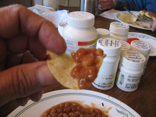 Beans and Chips - A nice taste treat for me