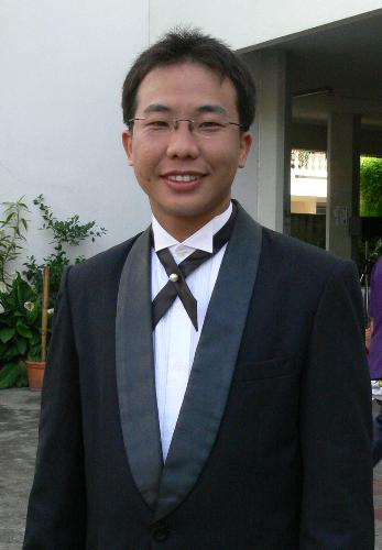 My - In front of the Church