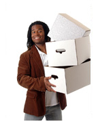 Packing Up Clutter. - Just as you pack up things in your house to get rid of clutter so the same thing should be done to ones mind. Pack up the clutter in your mind and make room for new and beautiful things to occupy that space.
