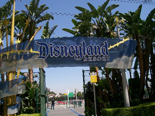Disneyland - Here is a picture of an entranceway to Disneyland (May 2008). We went on vacation but only were able to spend one day at the park due to the expense, so we took tons of pictures!