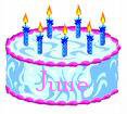 June Birthdays - birthdays in June