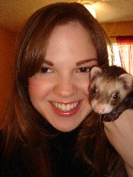 Me and My Cute Little Ferret - My ferret... his name is Junior :)