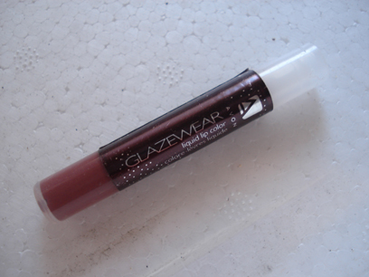 Avon Glazewear - A picture of my buttered rum glazewear lip gloss from Avon