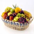 A Fruit Basket - A Fruit Basket looks so lovely.It has an appealing quality.Colourful,Bright,Tasteful and Appetizing!