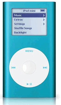 Apple Ipod Mini - Blue 6gb Apple iPod Mini