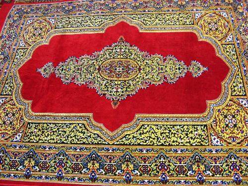 Picture in a handicrafts exhibition - This is a photograph taken in an exhibition where handicrafts from different parts of the country were displayed.