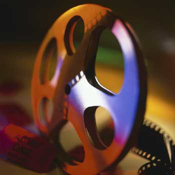 moviefilm - sprockets, selective focus, leisure, fun, nobody, theater, movie, cinema, theatre, close-up, entertainment, unraveling, amusement, film, ticket, reel