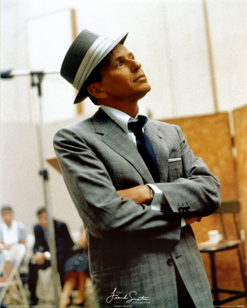 Frank Sinatra - Coulr pic of Frank Sinatra in his 'Capitol' years