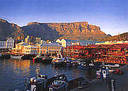 Cape Town  - This is Cape Town, where I live. Isn't it beautiful??? I love the view of the Table Mountain from the harbour. Amazing . . .