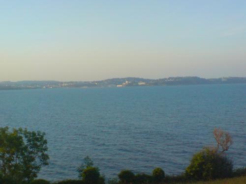 paignton - a view from the hill in paignton