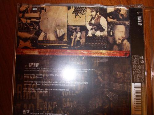 linkin park given up - lp given up single cd