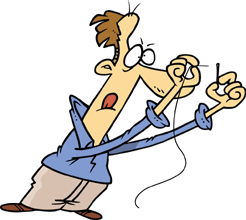 Threading a Needle - It is harder than you think!
