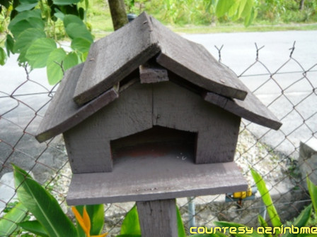 Bird house - This bird house I made myself after read magazine.