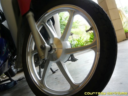 Mito X Sport Rims - My office to work about 110km two ways and I'm using Plus highway. Tire puncture always giving my trouble and I decided to change tubeless tire and change my rims to sport rims