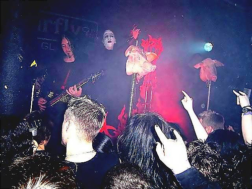 Mayhem - The legendary black metal band Mayhem playing at Glasgow.