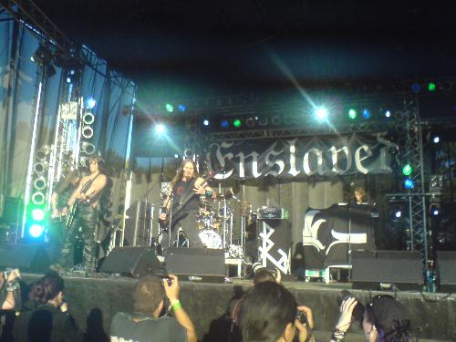 Enslaved - The legendary black metal band Enslaved playing at Wacken Open Air 2007.