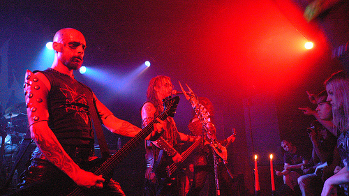Watain - Watain at Jaxx 2007. Legendary black metal band playing live.